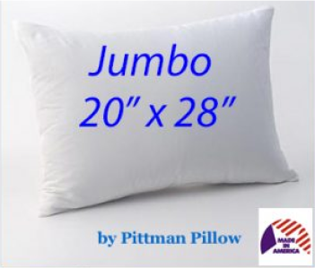 PITTMAN PILLOW Jumbo Product 20 X 28